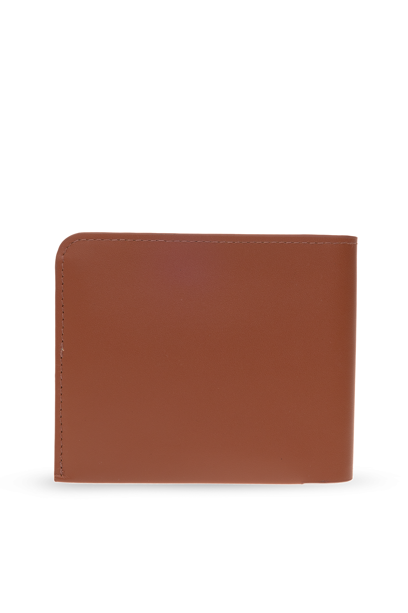 Brown Leather wallet Dries Van Noten - SchaferandweinerShops Japan